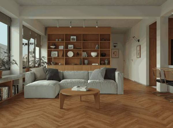 Кварцвиниловая плитка Alpine Floor Титан Паркет Олимп ЕСО 29-6
